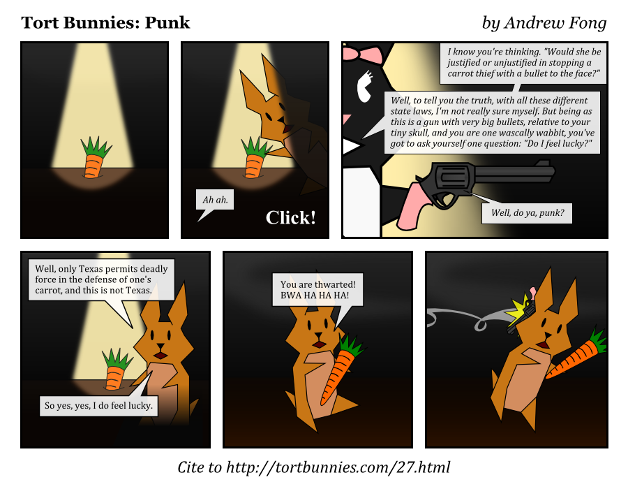 Tort Bunnies comic strip