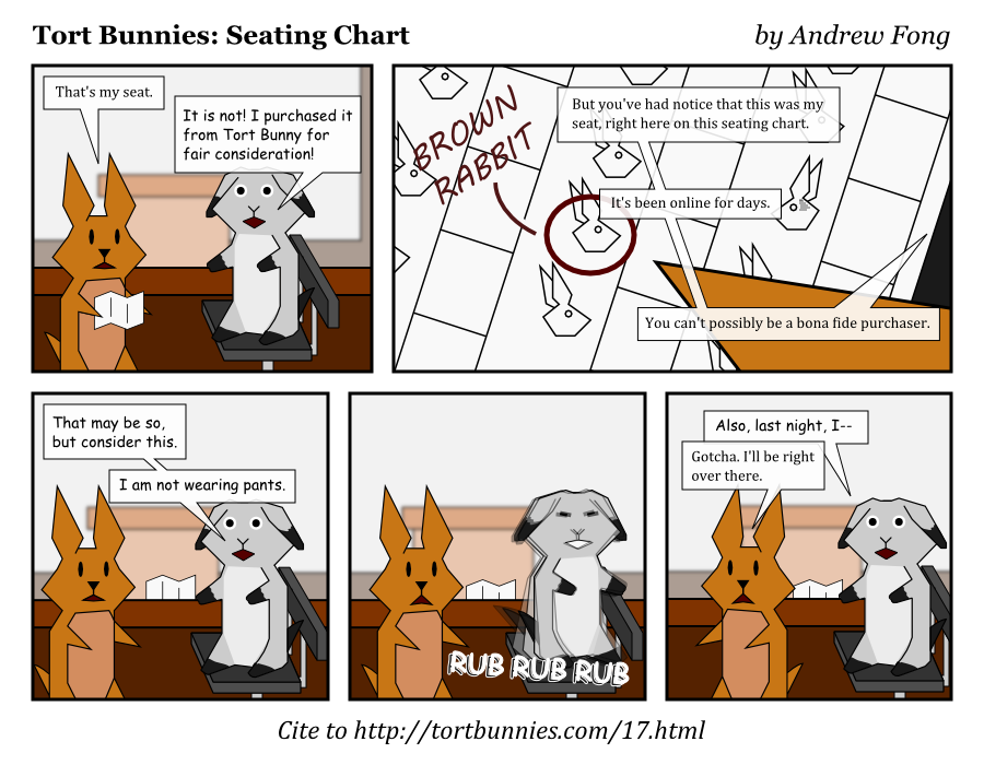 Tort Bunnies comic strip