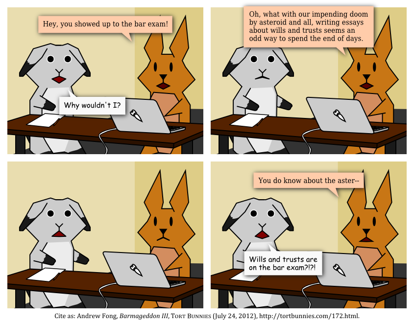 Tort Bunnies comic strip. Link to transcript follows this image.