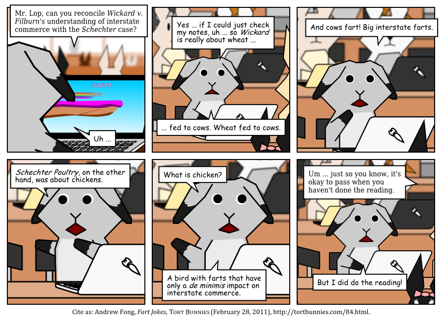 Tort Bunnies comic strip